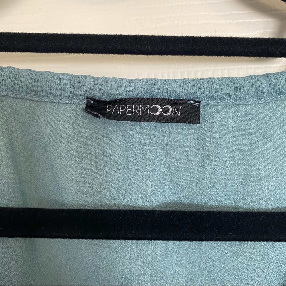 Papermoon Seafoam Green Camisole Pastel Boho Romantic Beachy Feminine Flowy - Picture 3 of 7